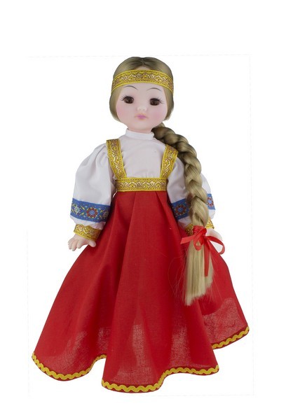 Кукла Ивановская красавица в кор 45 см - фото товара