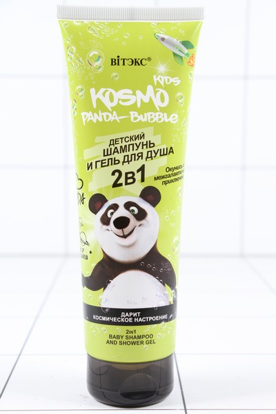 Витэкс Kosmo Kids Panda-Bubble 2в1 детский шампунь и гель д/душа 250мл 1235 - фото товара