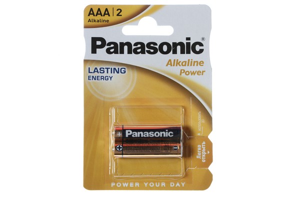 / PANASONIC LR03 BL2,  Alkaline Power / 24:120 /  2 -  