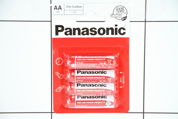 / PANASONIC R06 L4,  Zinc Carbon / 48:240 /  4 -  