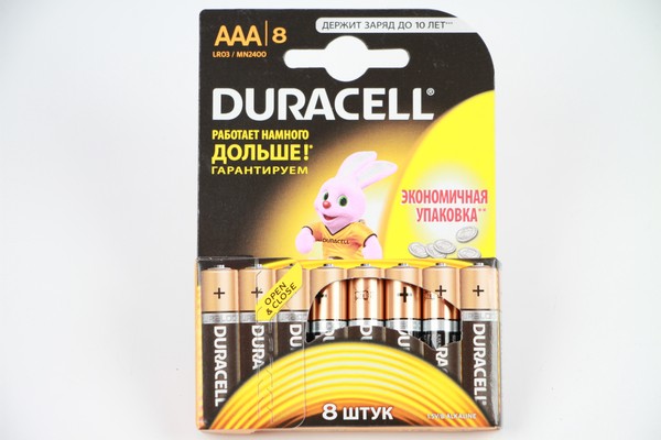 / DURACELL LR03 BL8 / 80 /  8 -  