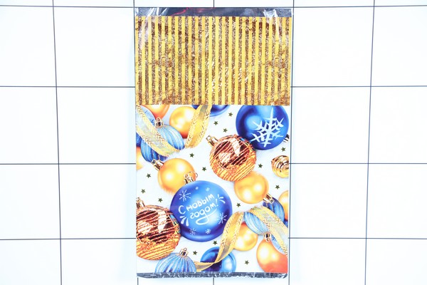 Пакет подарочный НГ (Подарки зимы),  20х35 см,  /ТОЛЬКО 100 - фото товара
