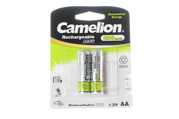 Аккумулятор Camelion R6 800mAh BL2 /24 ТОЛЬКО 2 - фото товара
