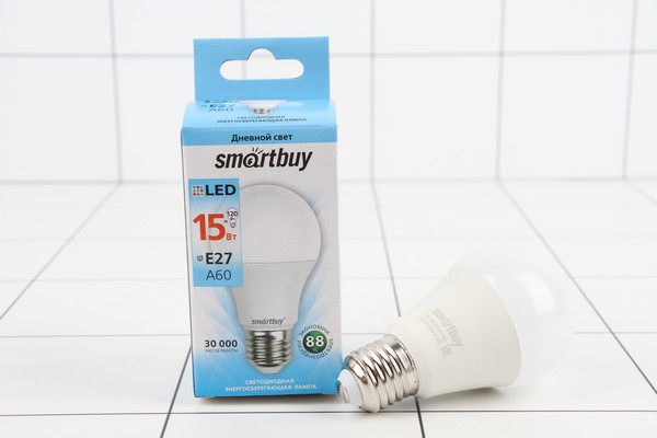   Smartbuy  60 27 15W (1200lm) 4000K 11960 553051 -  