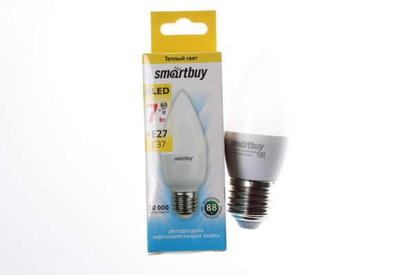   Smartbuy  37 27 7W (500lm) 3000 553550 -  