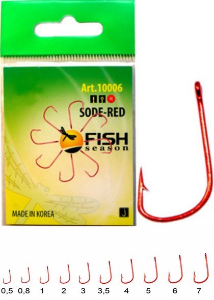  SODE-RING 1  ,   RED (10 ),  5 -  
