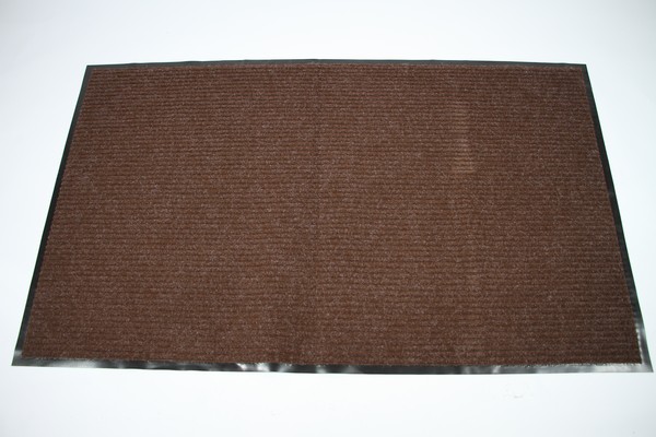 КОВРИК влаговпитывающий,  ребристый,  коричневый,  7мм,  0, 9x1, 5м - фото товара