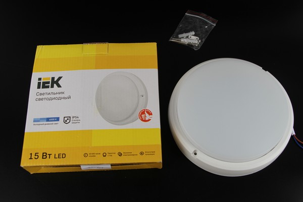  IEK LED  4007 15W IP54 6500K 716526 -  