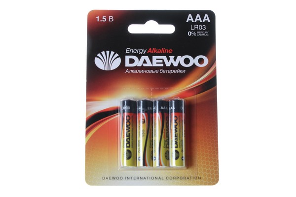 / DAEWOO R03 BL4 Energy / 4 -  