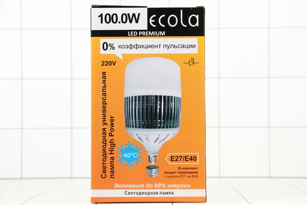   Ecola  27/40 100W 4000 280160 Premium 700602 -  