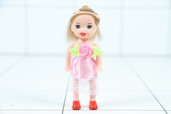 Кукла 3  мини с розой в ассортименте в пак. - фото товара