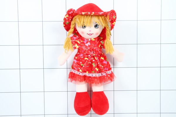 Кукла 0STK-016 в платье с бантом №2 (17х45х11см) - фото товара