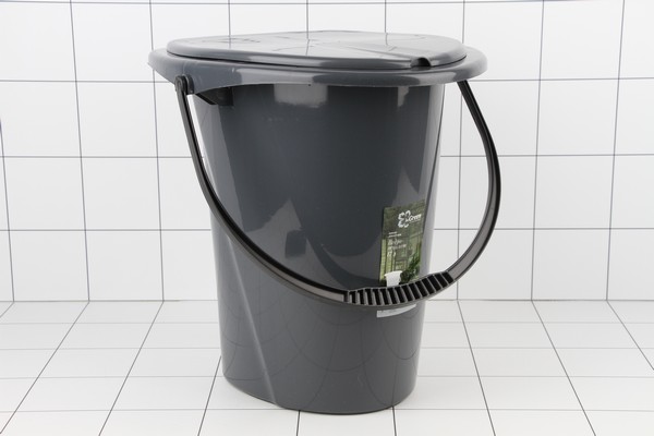 Ведро-туалет 17л Smart Solution серый  30001FСР  /7шт - фото товара