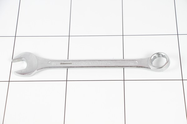 Ключ гаечный комбинированный 24 mm SATIN (5/80),  CR-V,  Россия - фото товара