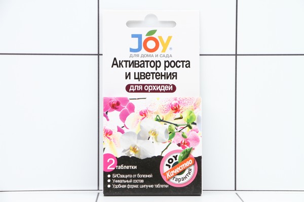 Активатор роста и цветения Для орхидей JOY 2 табл.  /50шт - фото товара