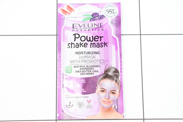 Eveline Power Shake Mask Bioмаска для лица увлажняющая с прибиотиками 10мл 5108 - фото товара