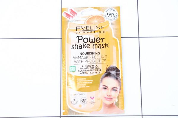 Eveline Power Shake Mask Bioмаска-пилинг для лица питательная с прибиотиками 10мл 5016 - фото товара