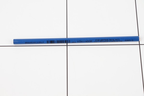 Карандаш маркировочный синий д/стекла,  фафора,  металла 3260-2 - фото товара