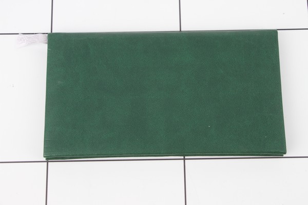 Планинг мини н/дат  Глосс  зеленый,  иск. кожа 64-1514 - фото товара