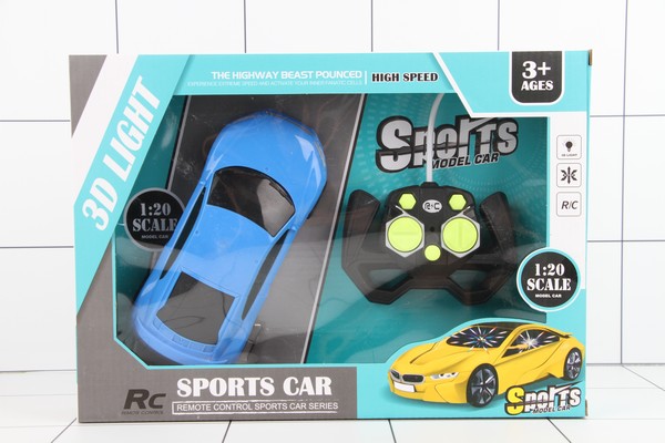 Машина на Р/У 1:24 SportsModelCar полное управление 3D свет в кор. - фото товара