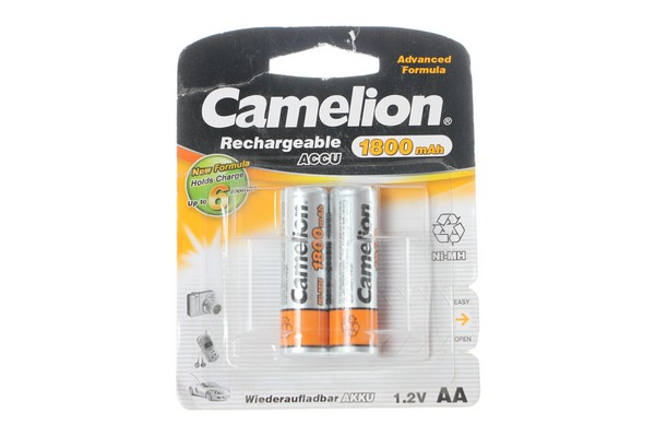 Аккумулятор Camelion R6 1800mAh BL2 /24 ТОЛЬКО 2 - фото товара