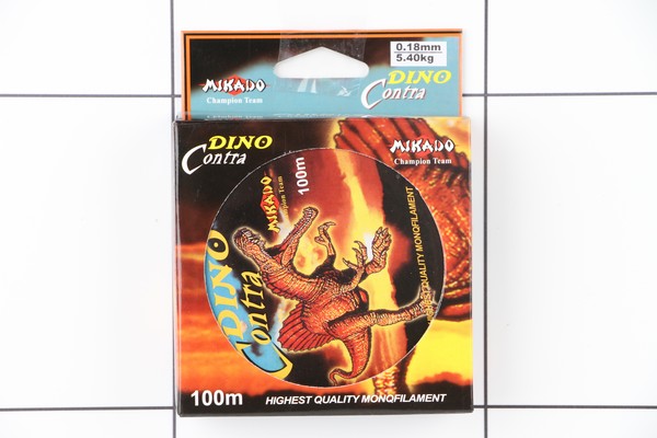 Леска Mikado Dino 0, 18, 100м/10шт - фото товара