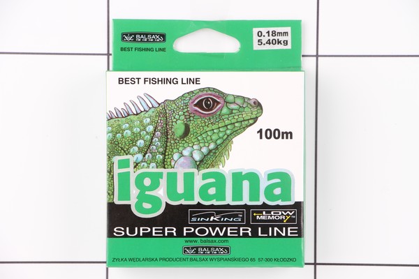 Леска Iguana 100м 0, 18 - фото товара