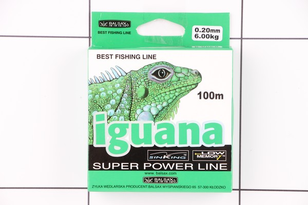 Леска Iguana 100м 0, 20 - фото товара