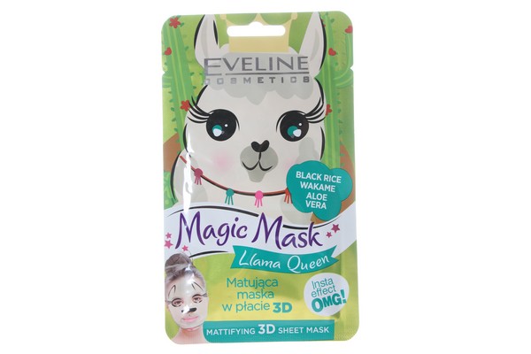 Eveline Тканевая маска для лица 3D Magic Mask Матирующая,  корейская 6303 - фото товара