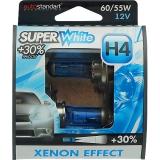  H 4 (P43t-38)  60/55W 12V + 30% Super White  XENON EFFECT (/2)