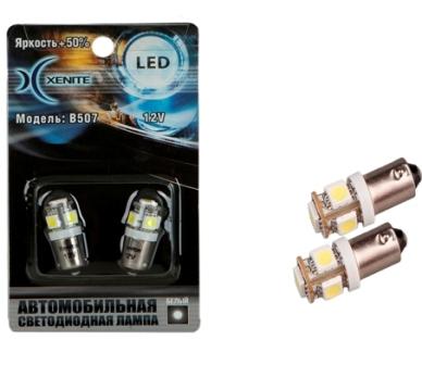   10 (BA9s) 1-.  5SMD 5050 WHITE+50%  (/ 2.) 12V.  1 