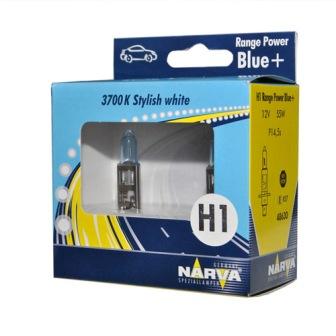  H 1 (P14,5s), 55W 12V + 30% RANGE POWER BLUE