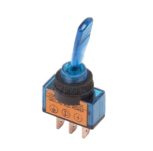 -   LED BLUE 12V/20 (ON/OFF) 