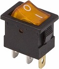  2- .   LED YELLOW 12V 15A Mini (3.) ON-OFF Nord YADA