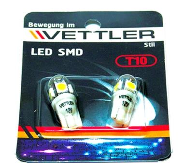   10 (W5W) /. 5SMD5050,12V (-/2) WHITE (.,)