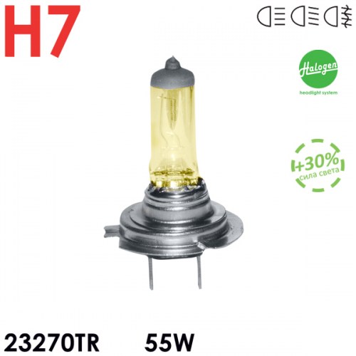  H 7 (PX26d)  55W 12V + 30% Halogen Trofi ()