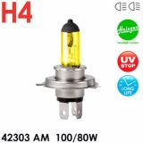  H 4 (P43t-38) 100/80W 12V Halogen Amber YELLOW Long life,UV-stop