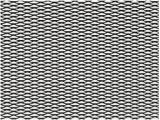 Решетка радиатора CЕТКА декор.(100х20см),ячейки (15х4,5мм) Черная/алюминий/ - фото товара